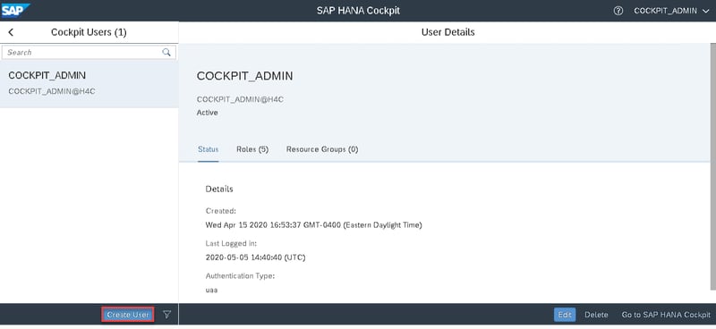 11_user details_Setting up the SAP Hana Cockpit _How to Configure the SAP HANA Cockpit 2.0