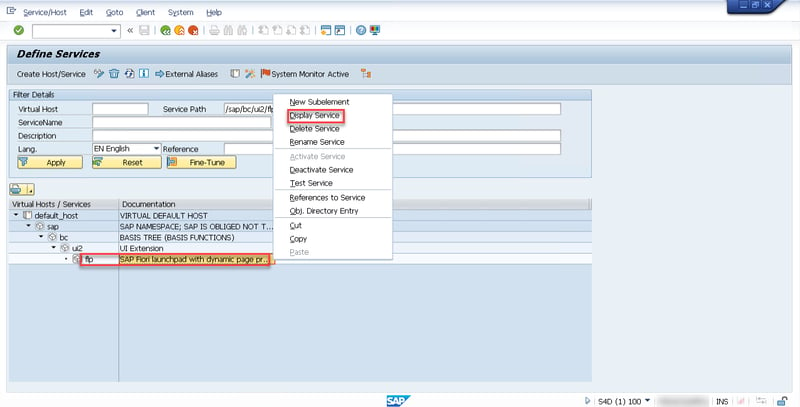 16 configuring a login screen for the launchpad_display service_How to Implement an SAP Fiori App in S4HANA_Createch