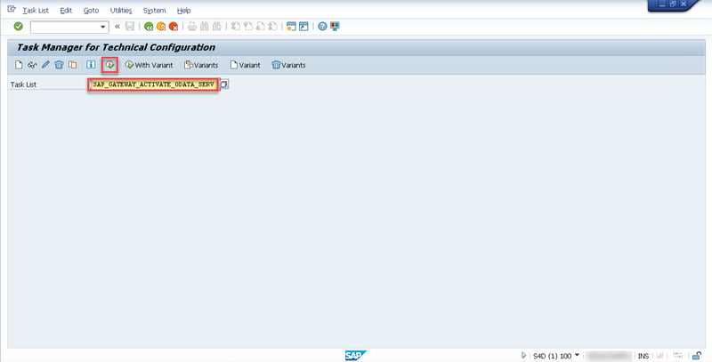 22 task manager for technical configuration_Activating odata services_How to Implement an SAP Fiori App in S4HANA_Createch