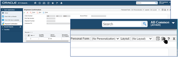 44_form extension_Link the orchestration to the p4205 w4205k form by clicking on ok_Orchestrator Tutorial by Example and New Features Under 9.2.5.3_Createch