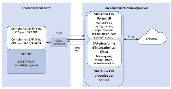 Environnement client - Environnement infonuagique SAP
